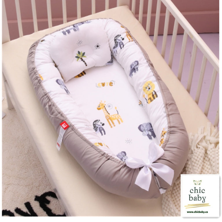 Baby Removable And Washable Bed Crib